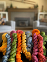 Load image into Gallery viewer, Rainbow Mini Bundle on Victoria 85/15 Sock Mini
